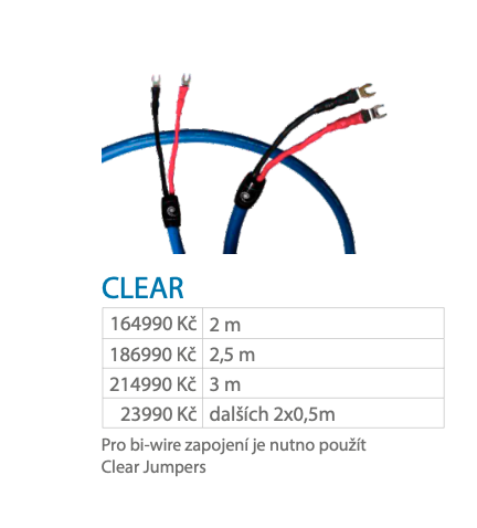 Kabel CLEAR