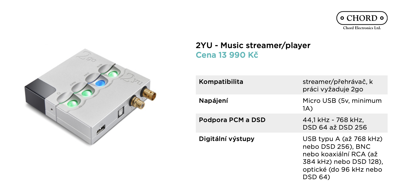 2YU - Hudební streamer/přehrávač