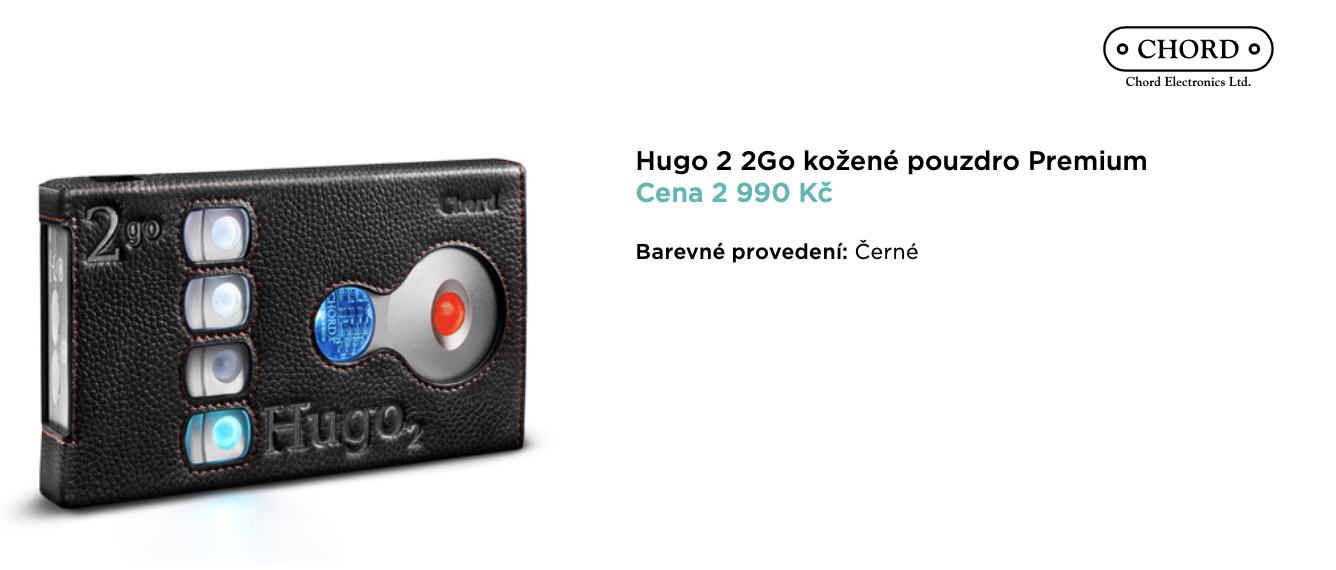 Hugo 2Go kožené pouzdro