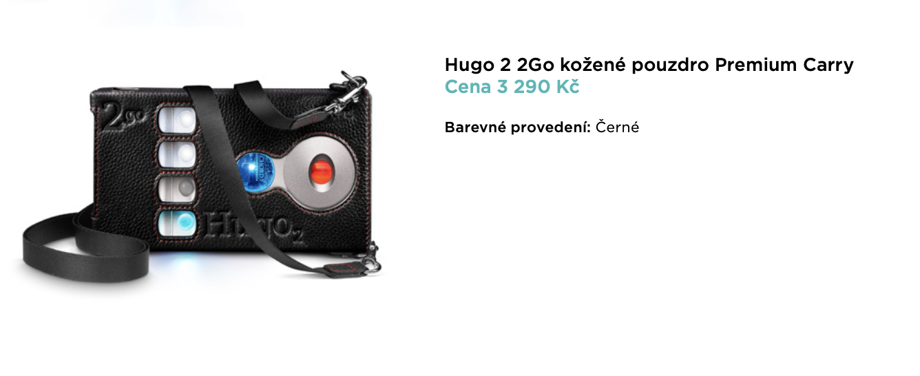 Hugo 2Go kožené pouzdro