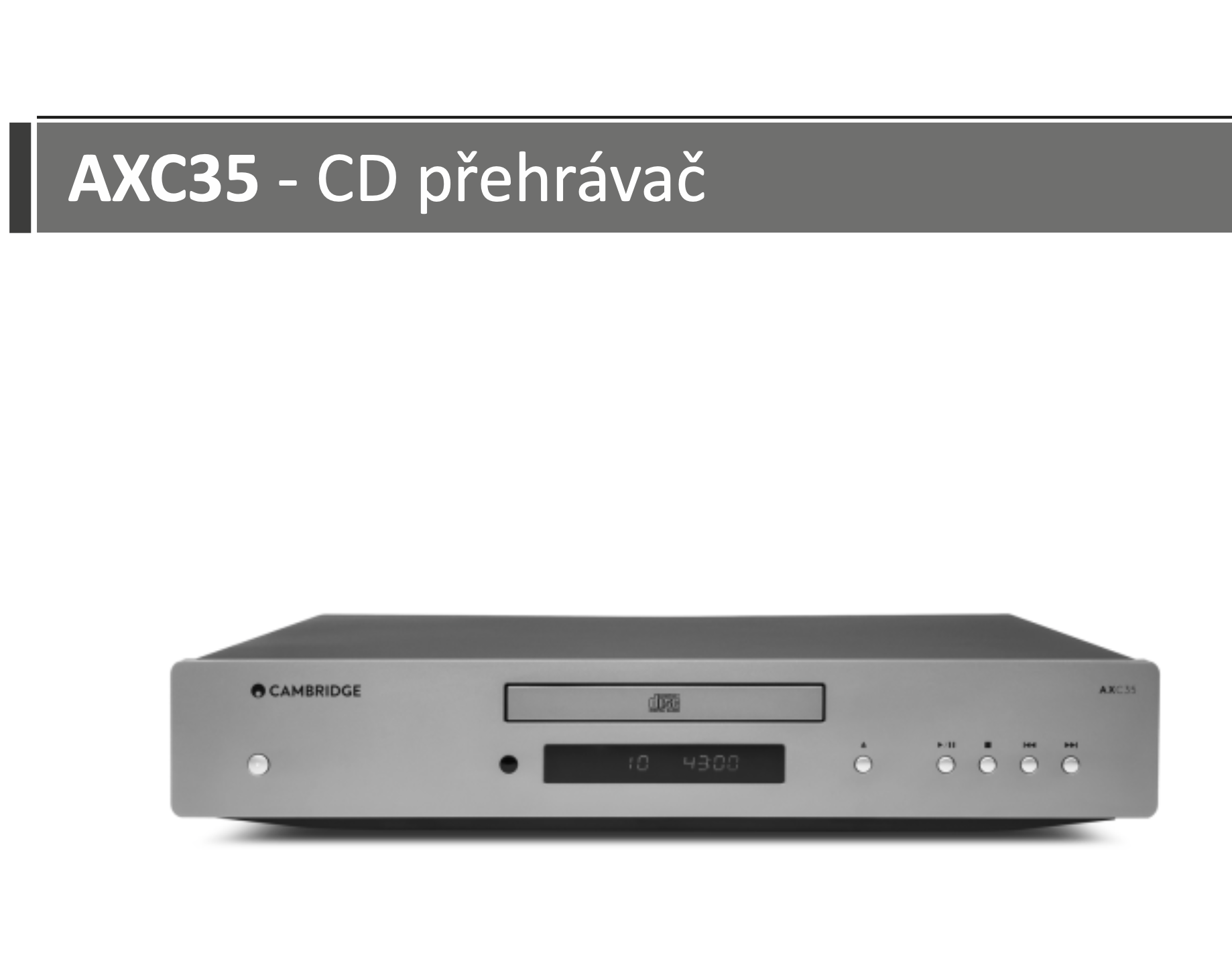 Cambridge AXC35 CD přehrávač