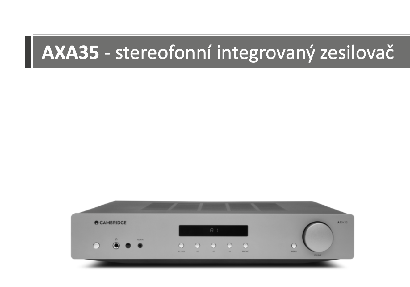 Cambridge AXA35 Stereo integrovaný zesilovač