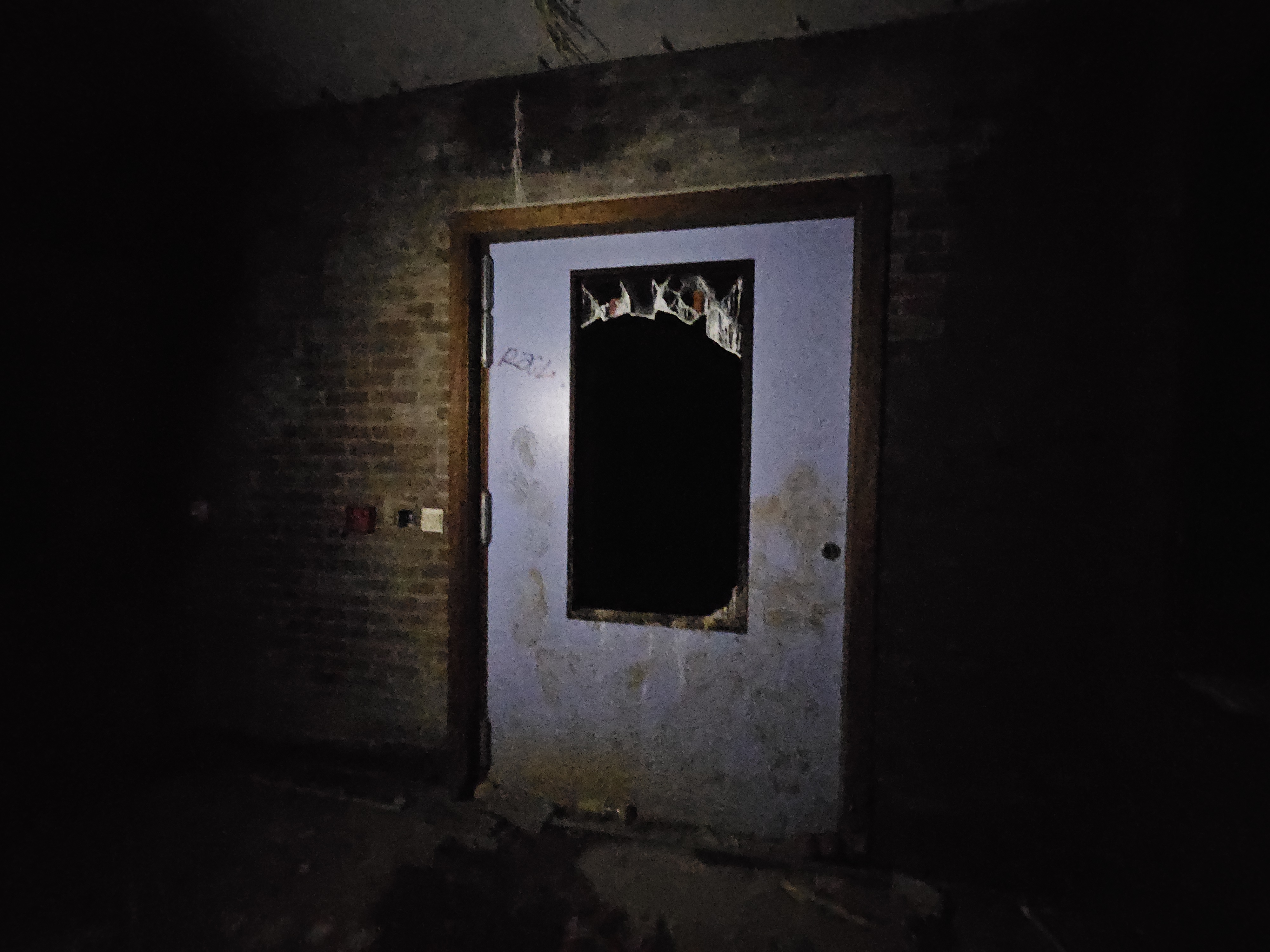 abandoned swimming pool