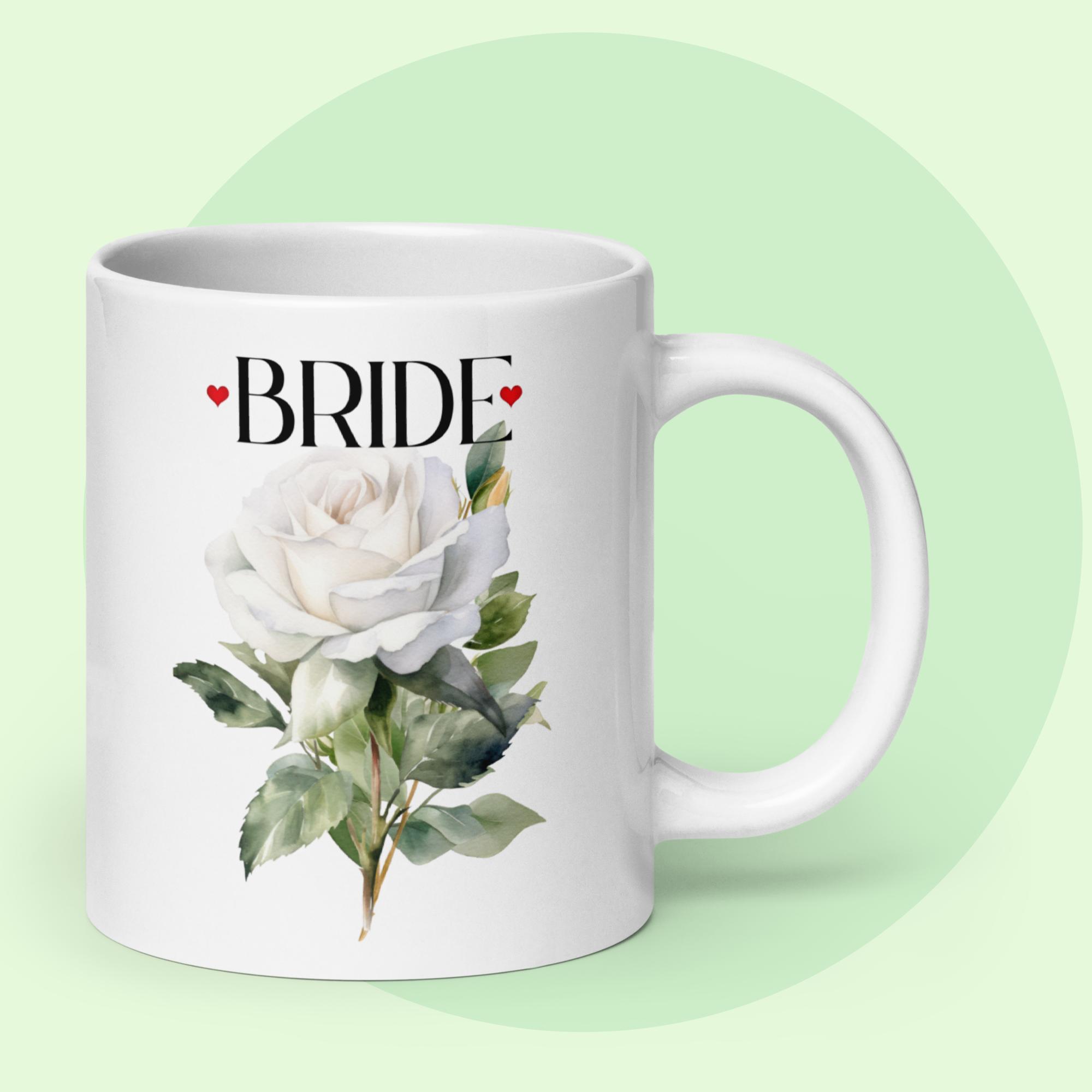 White Rose Love Mug