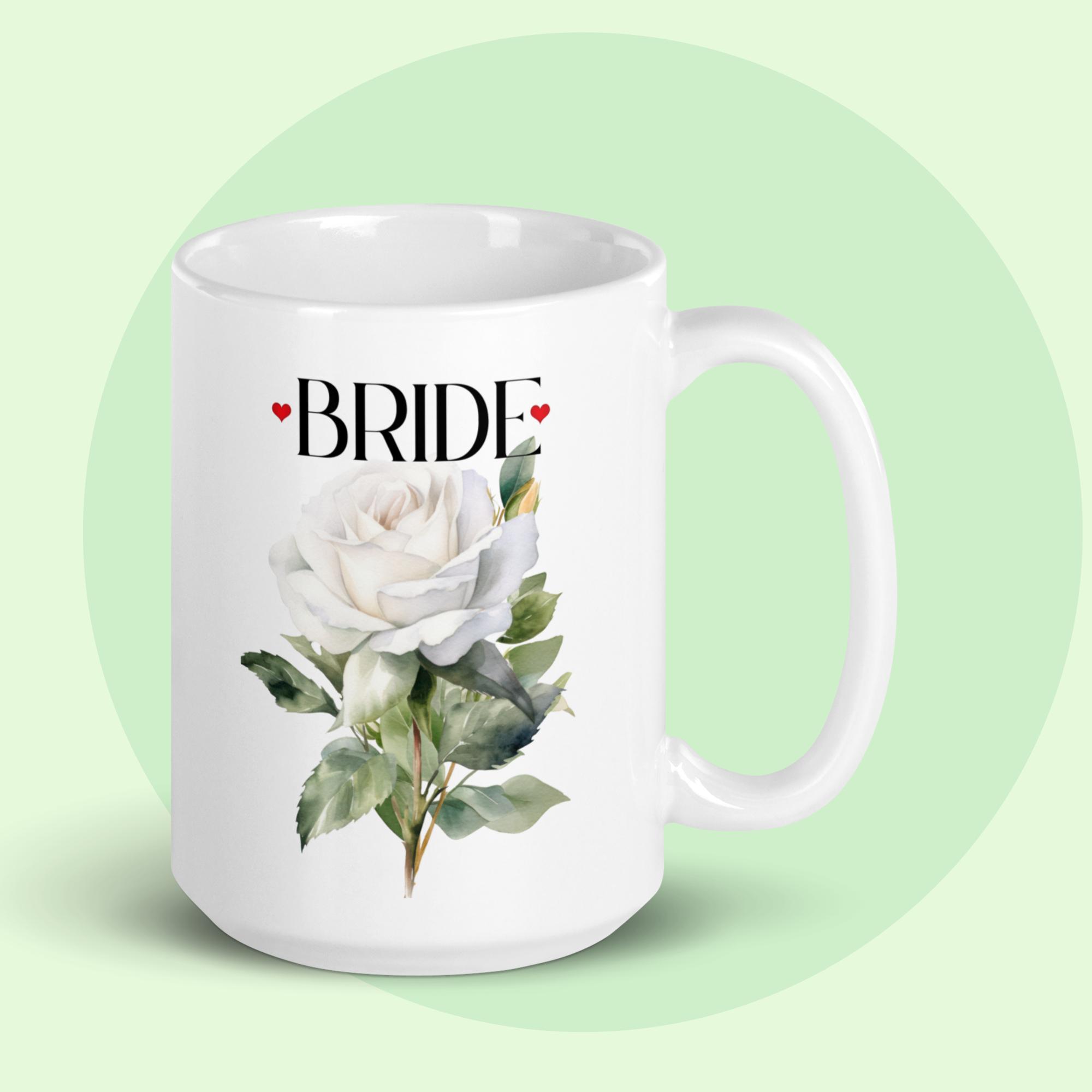 White Rose Love Mug
