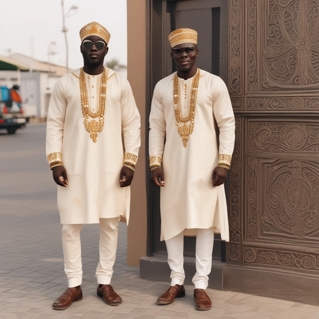 Tenue traditionnelle africaine pour hommes