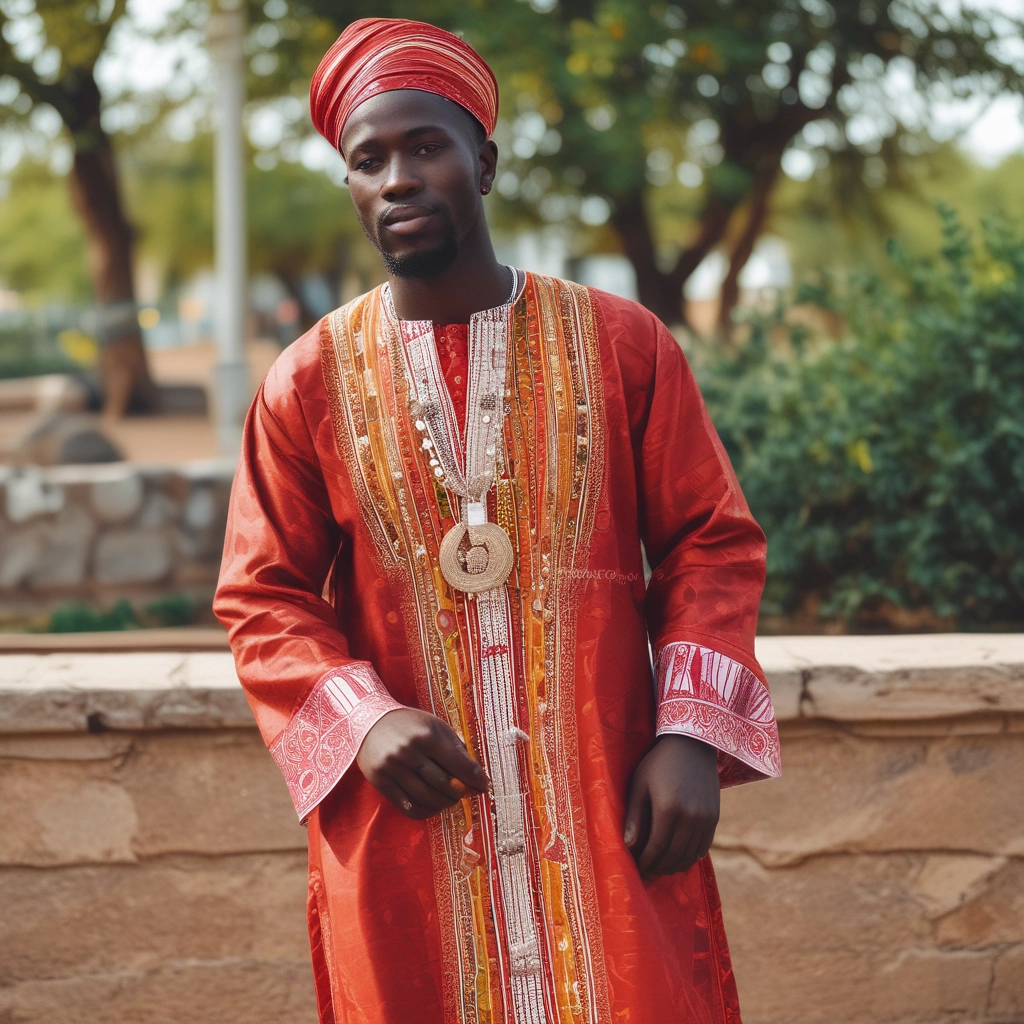 Boubou traditionnel africain