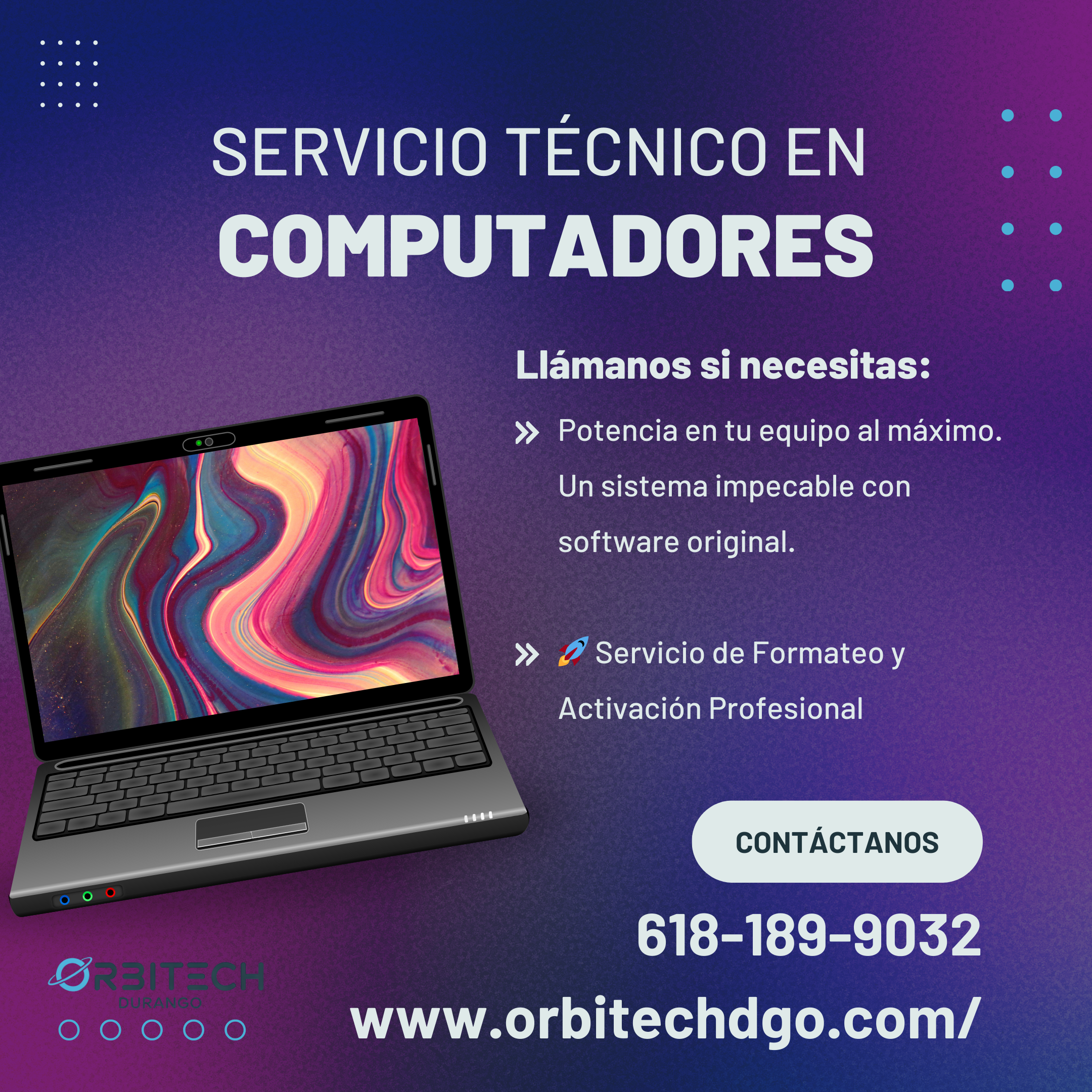 Servicio técnico en computadoras