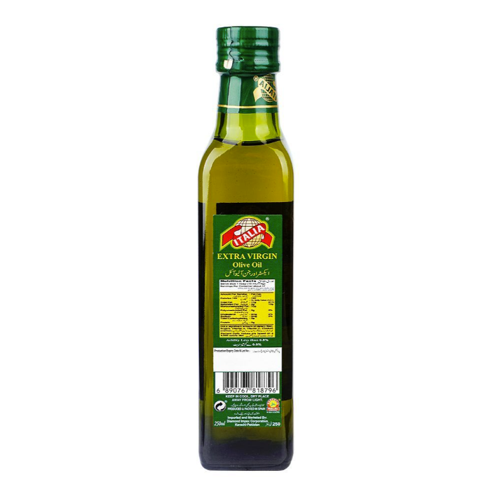 Italia Natural Extra Virgin Olive Oil, 250ml