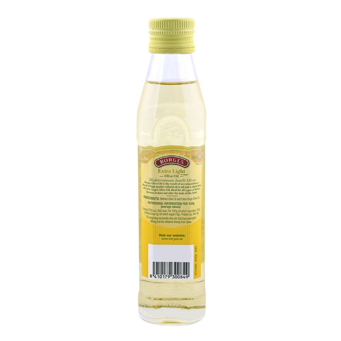 Borges Olive Oil Extra Light 250ml Bottle
