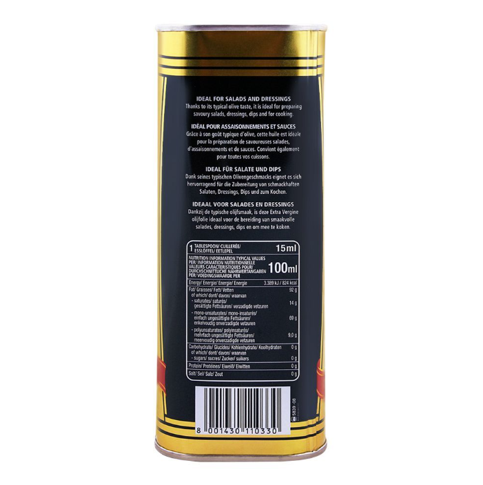 Sasso Extra Virgin Olive Oil Tin 1000ml