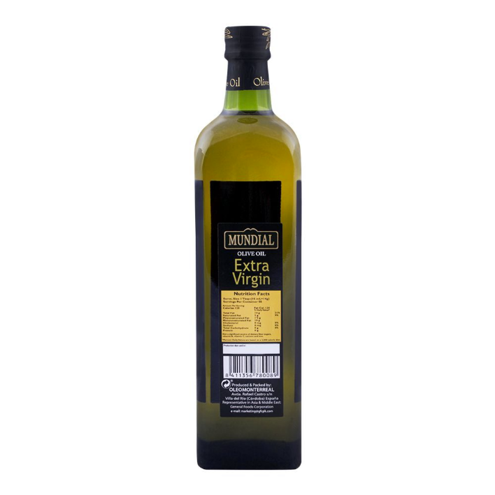 Mundial Extra Virgin Olive Oil 1000ml Bottle