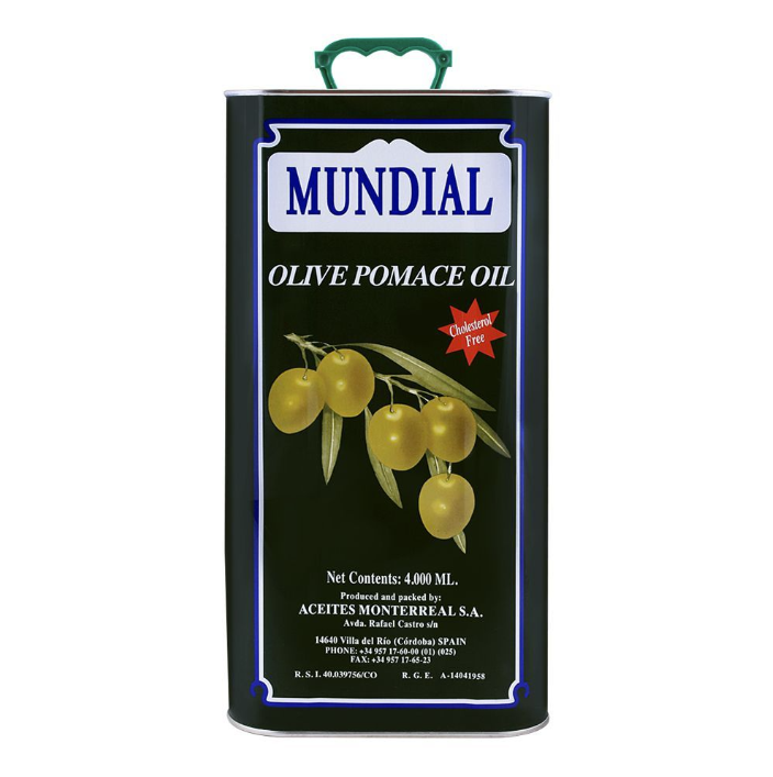 Mundial Olive Pomace Oil 4 Litres