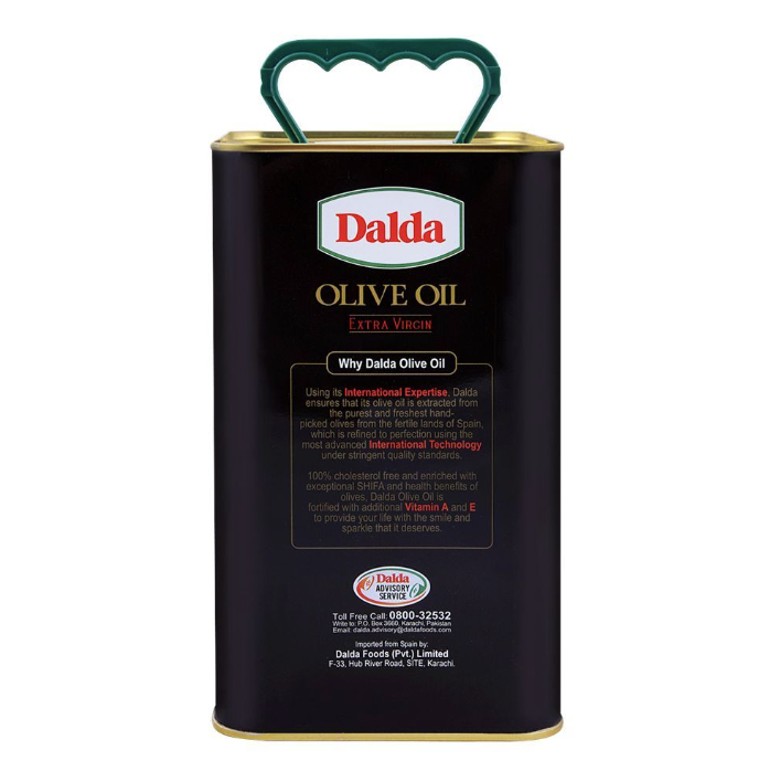 Dalda Extra Virgin Olive Oil 3 Litres