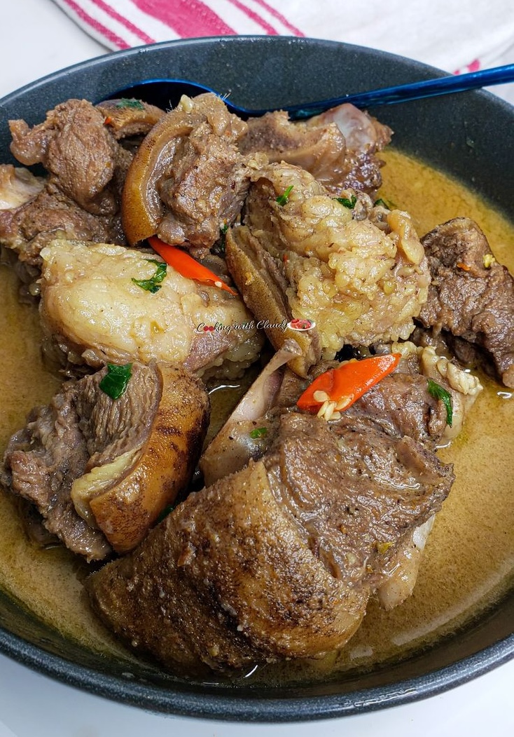goat meat peppersoup 