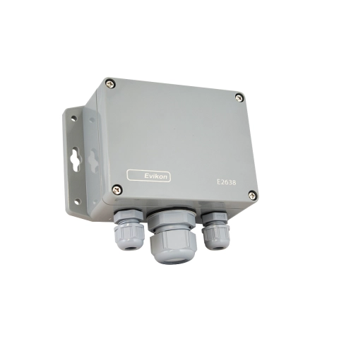 Gas Detector with options relay, sound, visual, LCD and self test button E2638 Series
