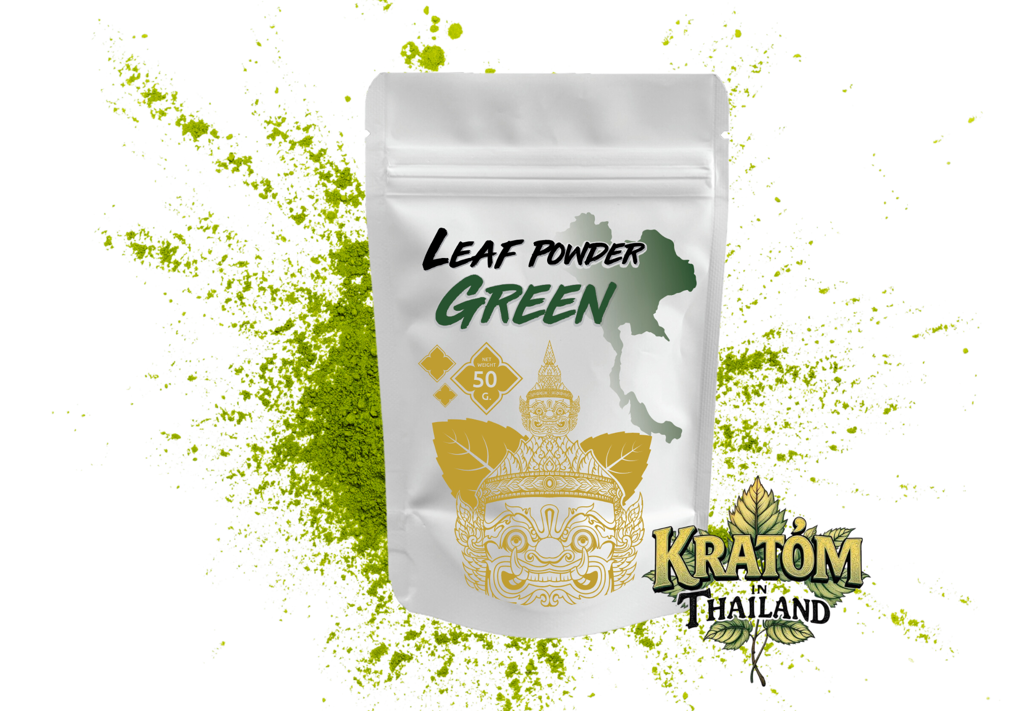 Kratom Leaf Powder GREEN