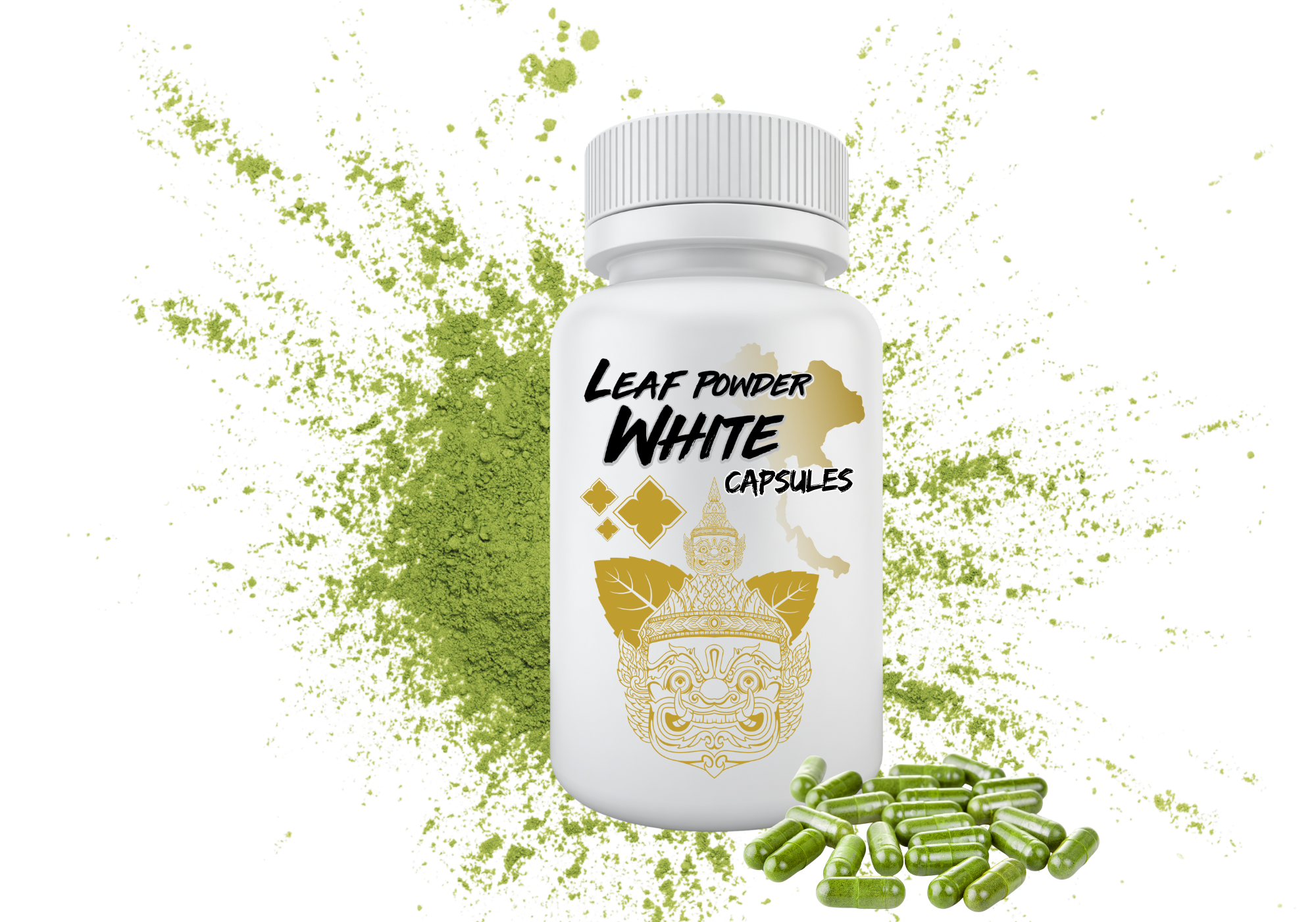 Kratom Capsules WHITE