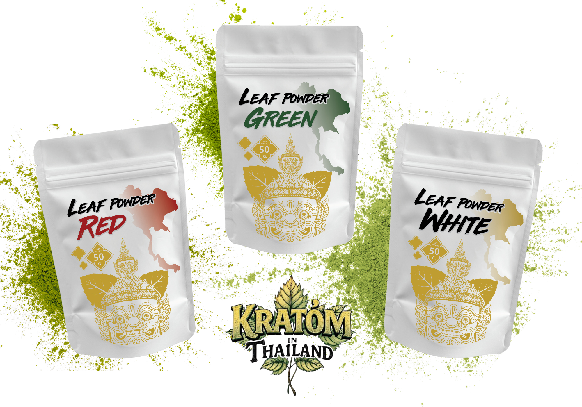 Kratom Leaf Powder Value Set