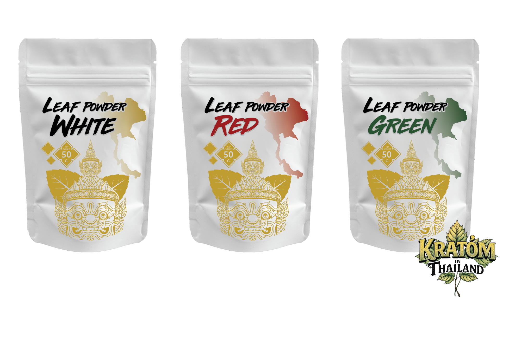 Kratom Leaf Powder Value Set