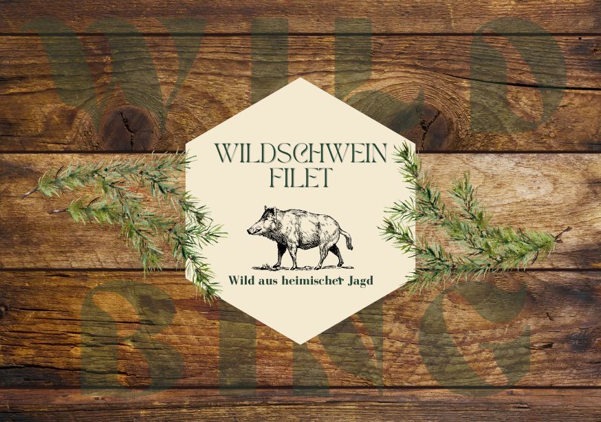 Wildschweinfilet