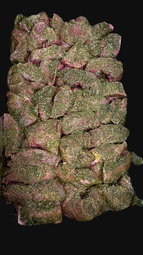 Rehsteak in Kräutermarinade
