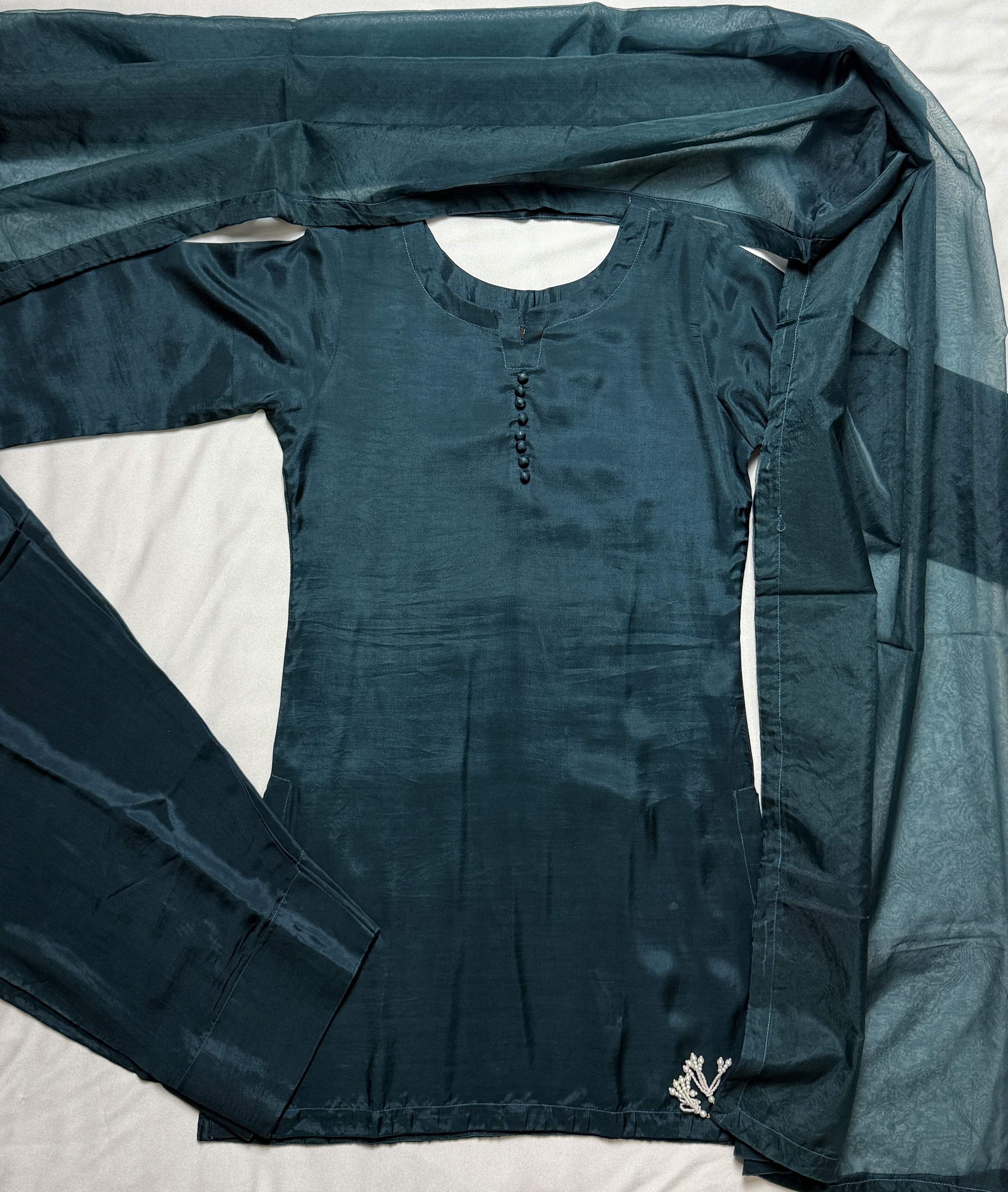 Farshi Shalwar - Zinc