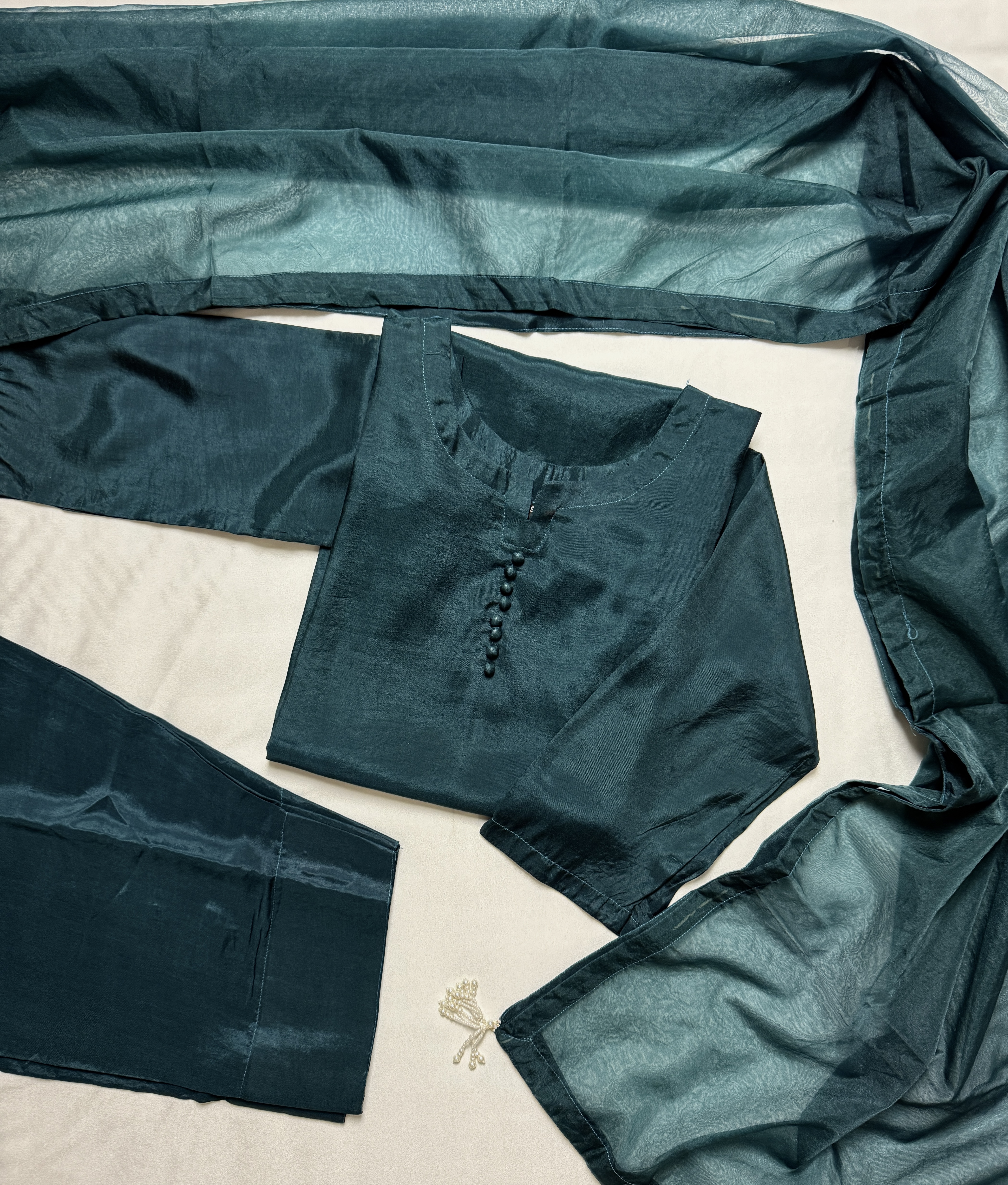 Farshi Shalwar - Zinc