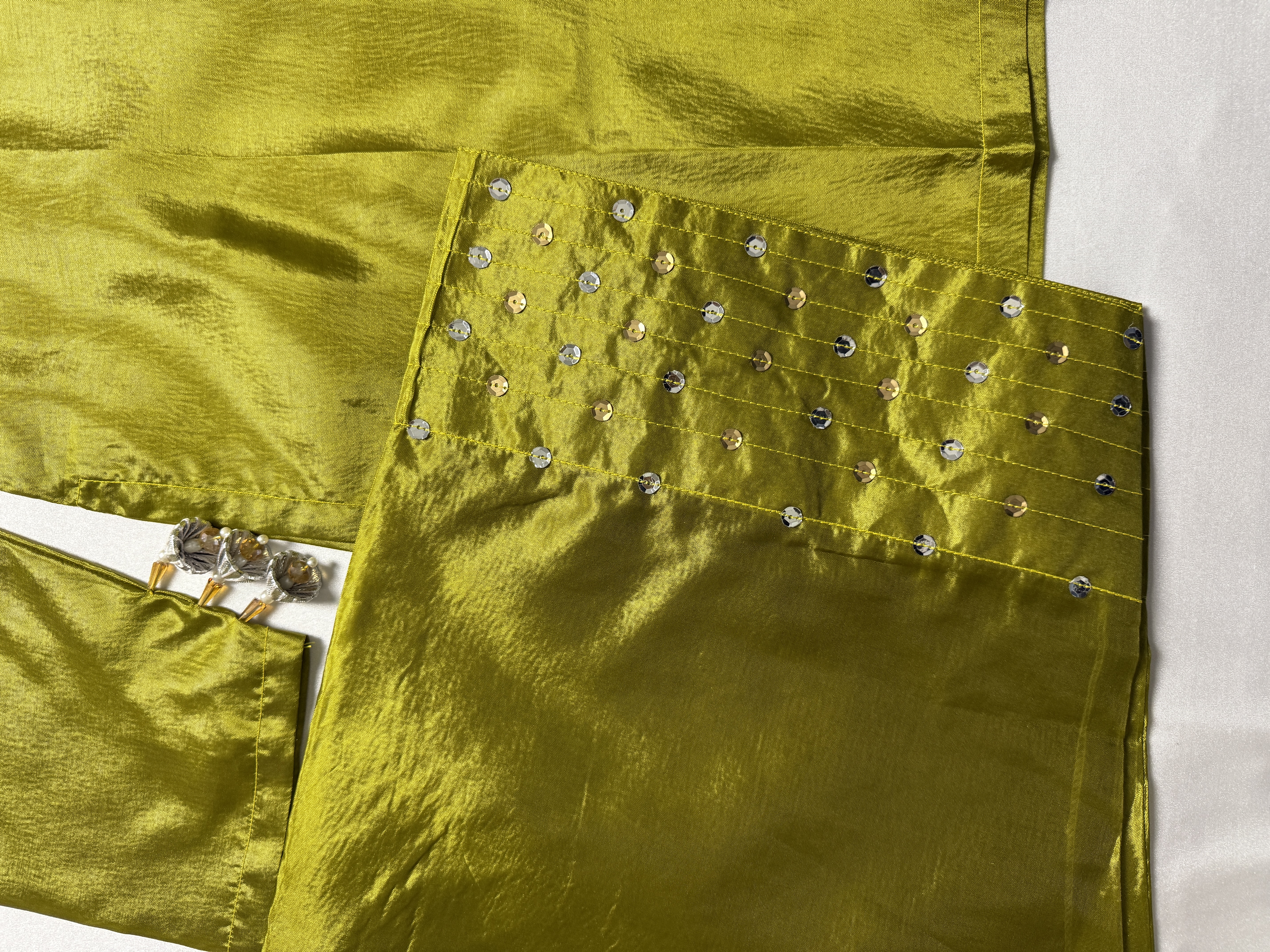 Farshi Shalwar - Pearl