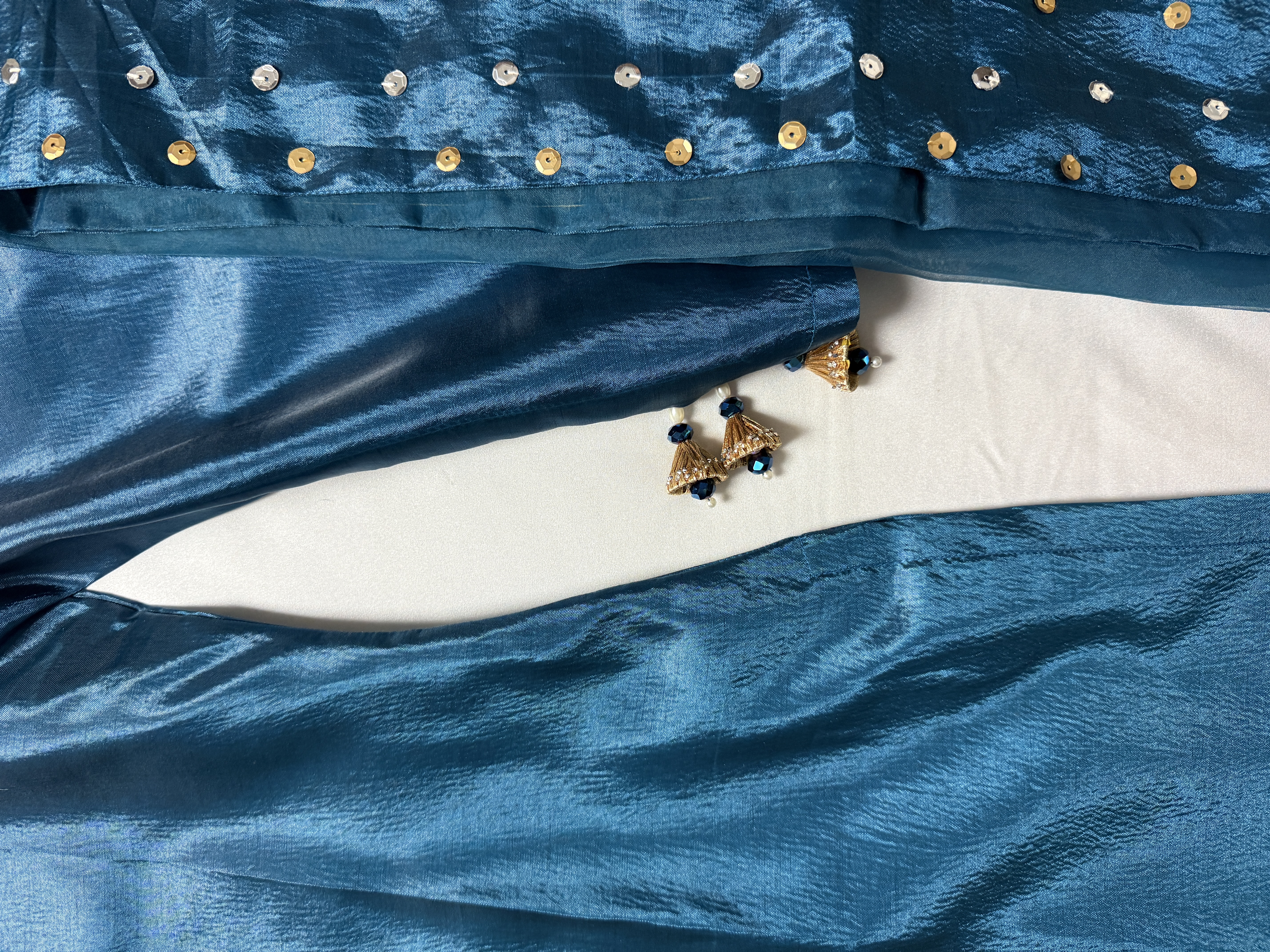 Farshi Shalwar - Pearl