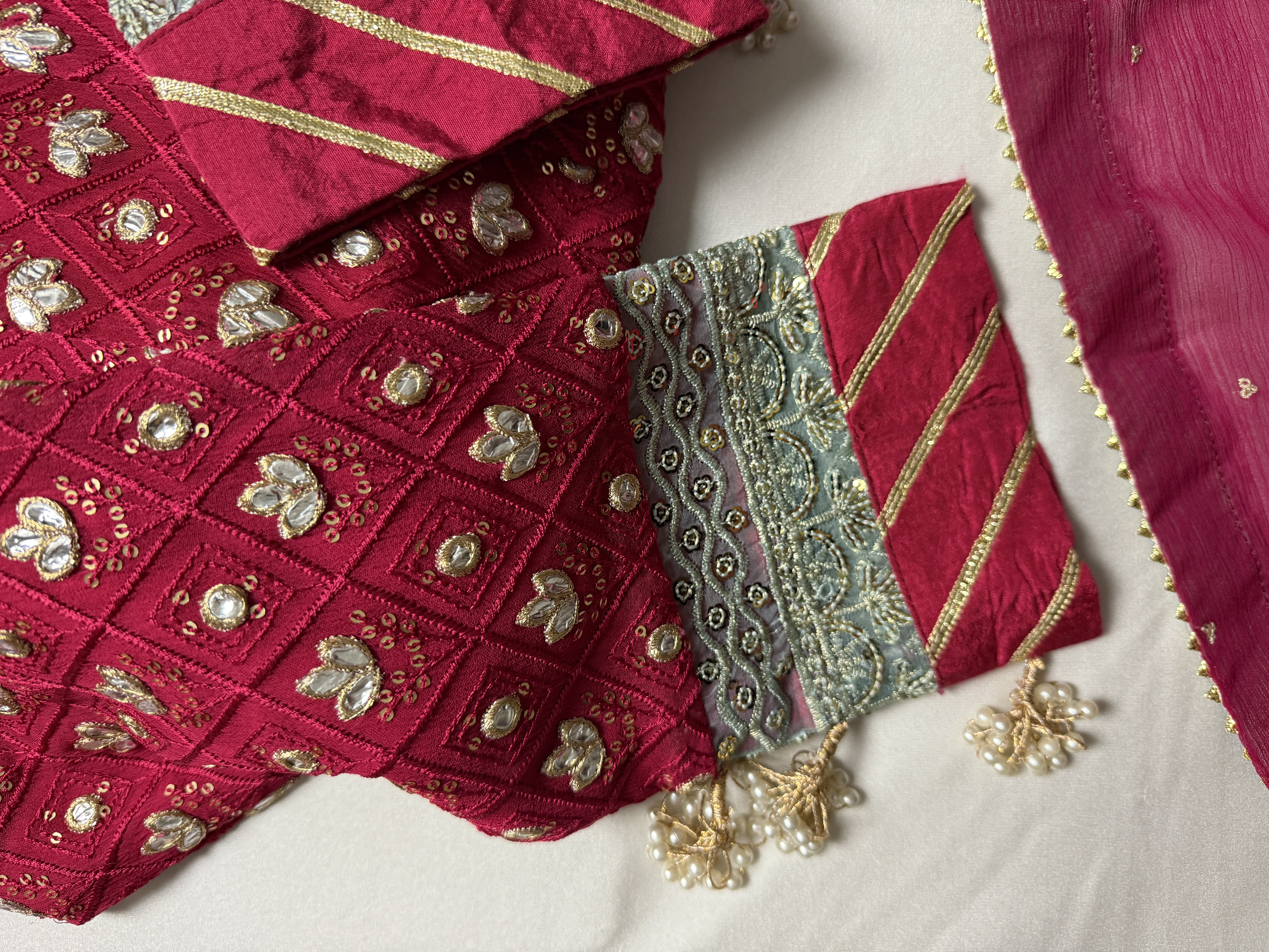 Mukhesh Work - Long Frock