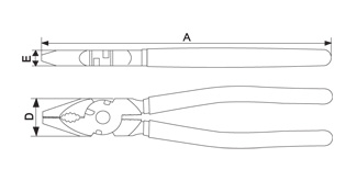 Combination PliersGenerally Conforming to IS 6149-1984 Grade II