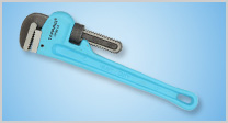 Taparia Heavy Duty Pipe Wrench Generally Conforming to IS 4003 Part II 1986