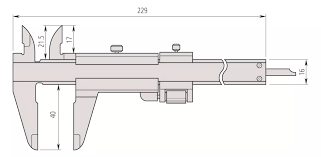 Mitutoyo Vernier Caliper 532 119 150MM