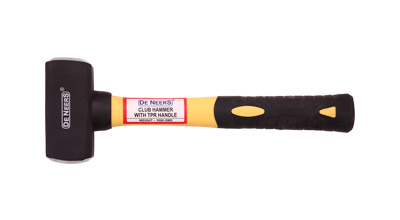 DE NEEERS Club Hammer With Fiberglass Handle 