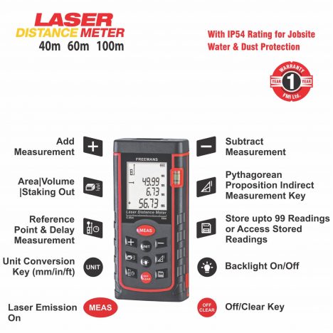 40m Laser Distance Meter