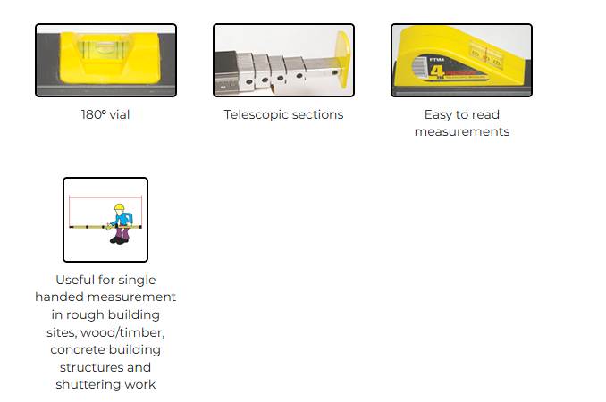 5m TELESCOPIC MEASURES