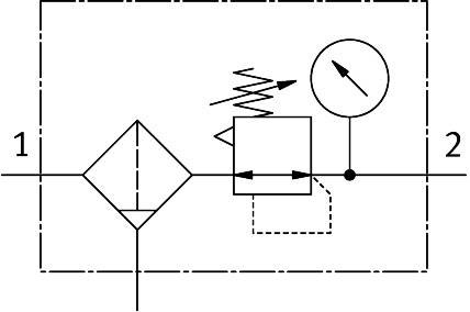 Filter regulator LFR-1/2-D-MIDI