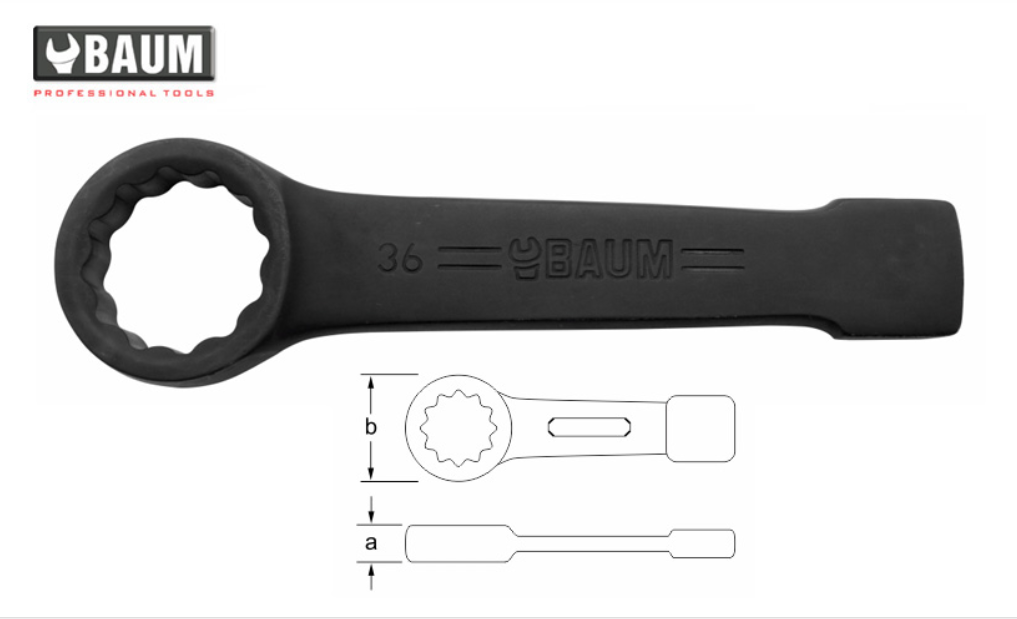 BAUM  (ART-66B) SLOGGING RING END SPANNER 