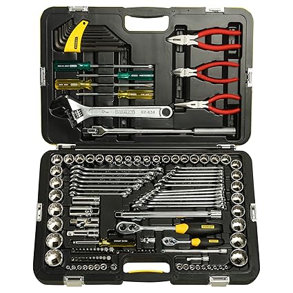  STANLEY 132PC METRIC & A/F TOOL KIT