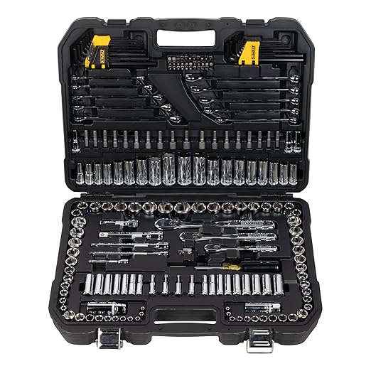 DWMT81534-1 205 Piece Metric | Imperial 1/4" 3/8" 1/2" Mechanics Tool Set