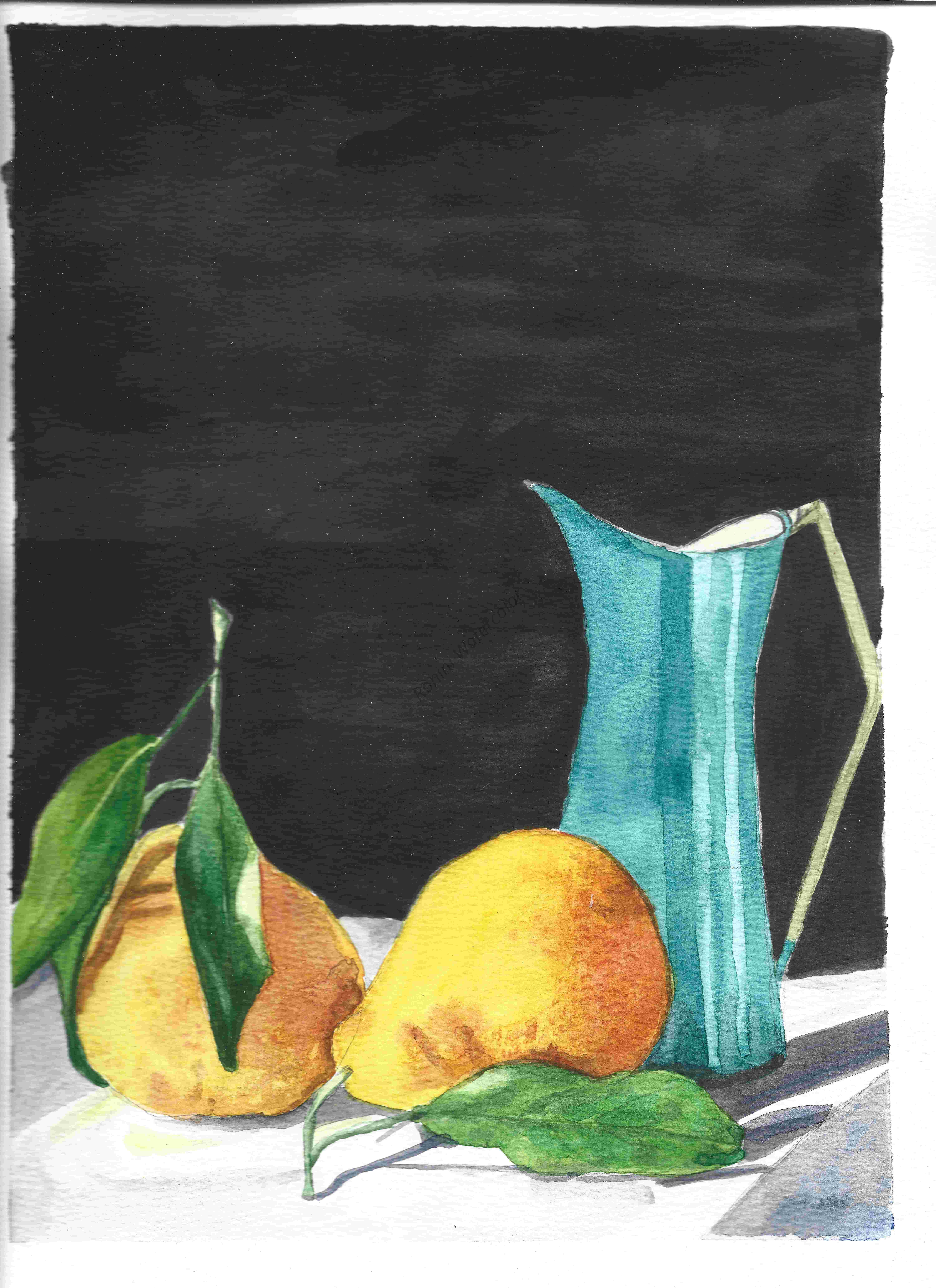 Hand-Painted Still Life Artwork
