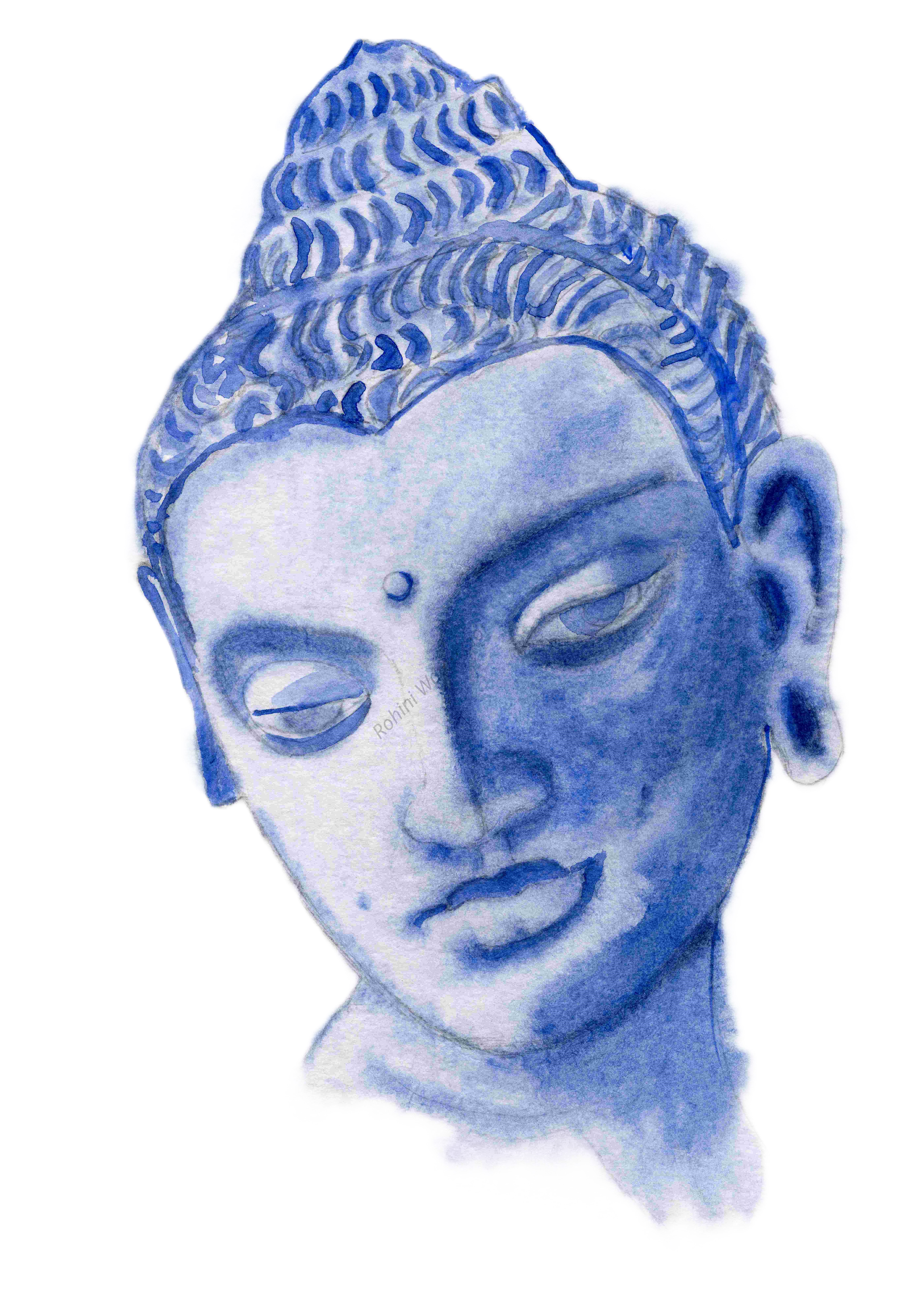Blue Buddha 
