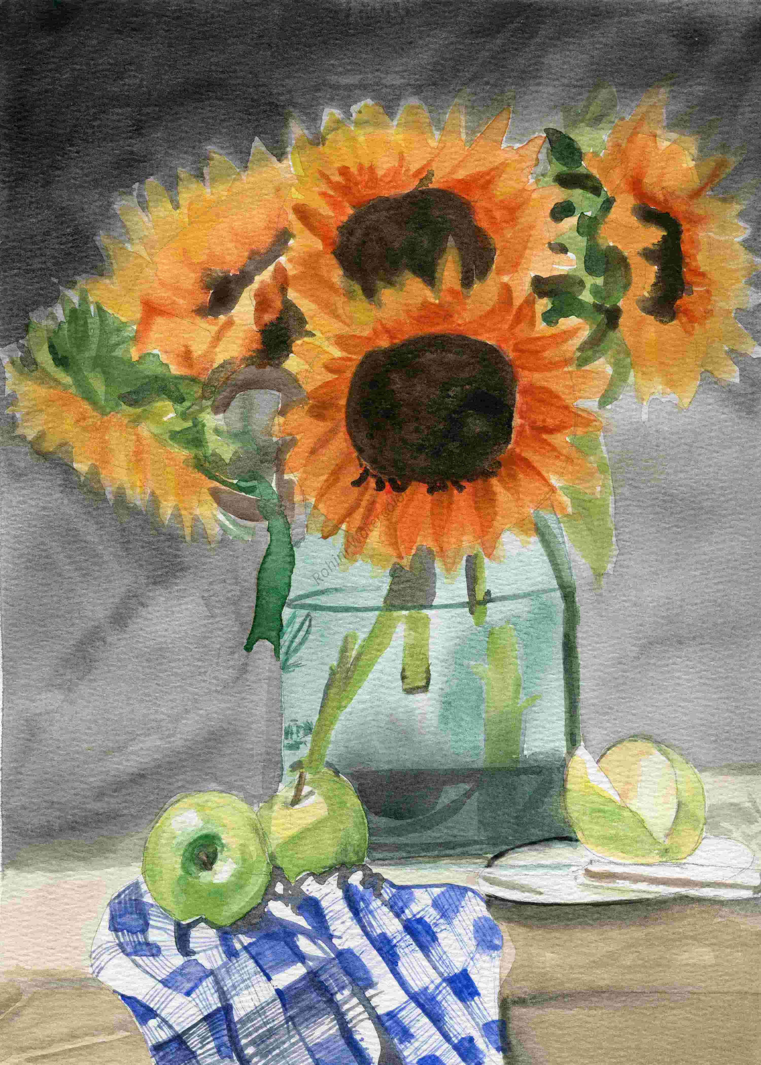 Sunflowers Still Life