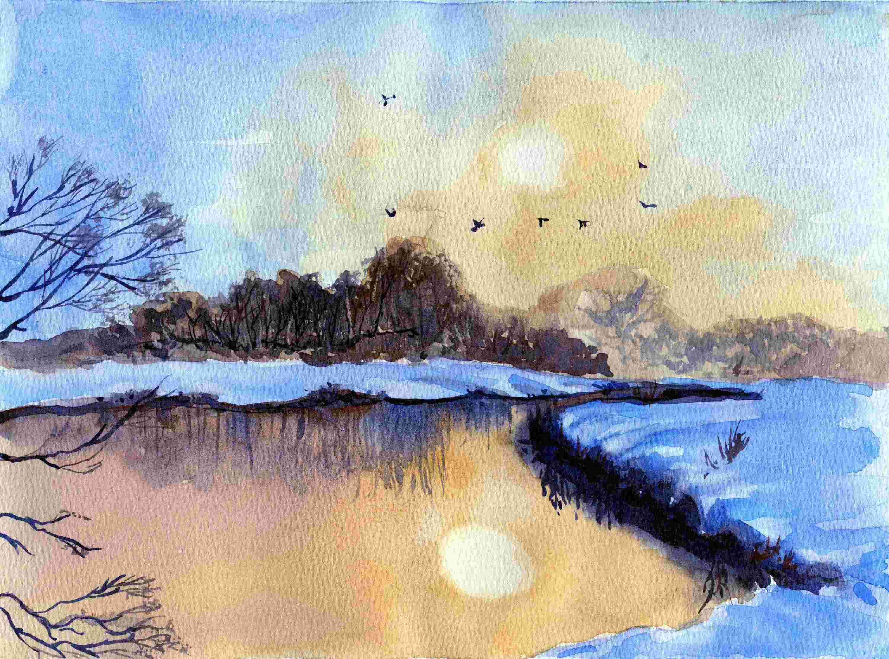 Golden Reflections