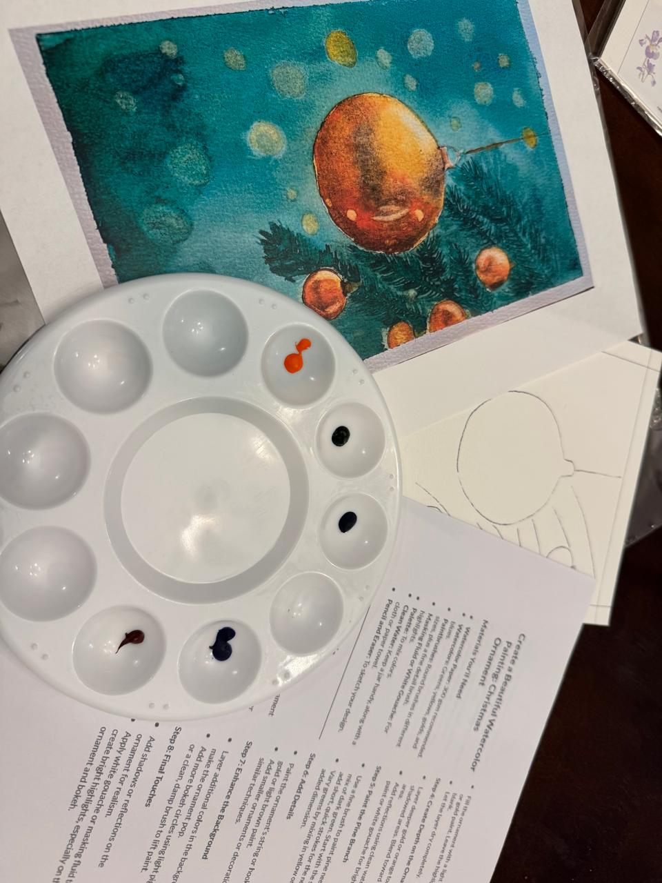 All-in-One Watercolor Painting Kit – Perfect for All Ages