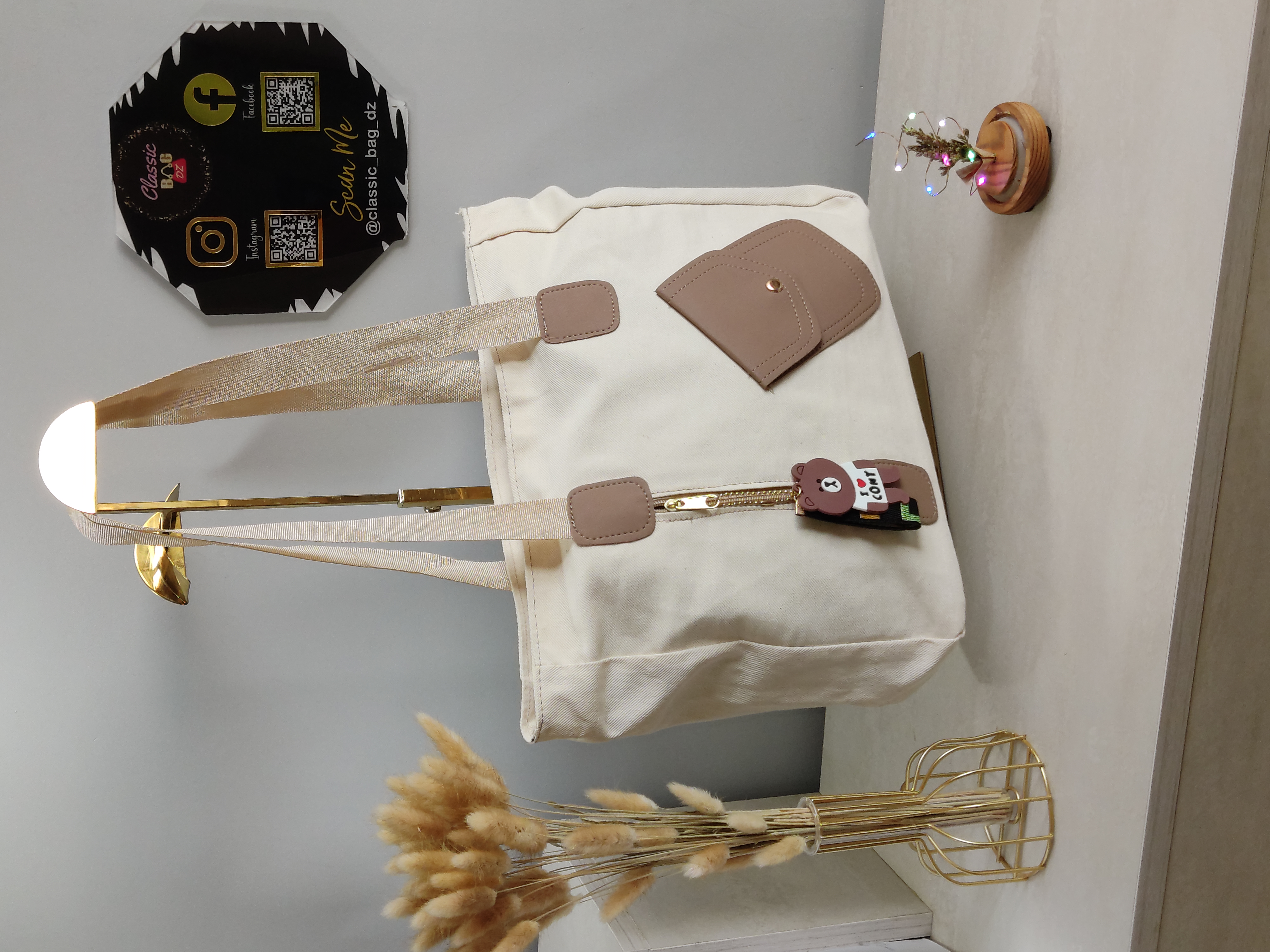 Tote Bag Tissu Canvas