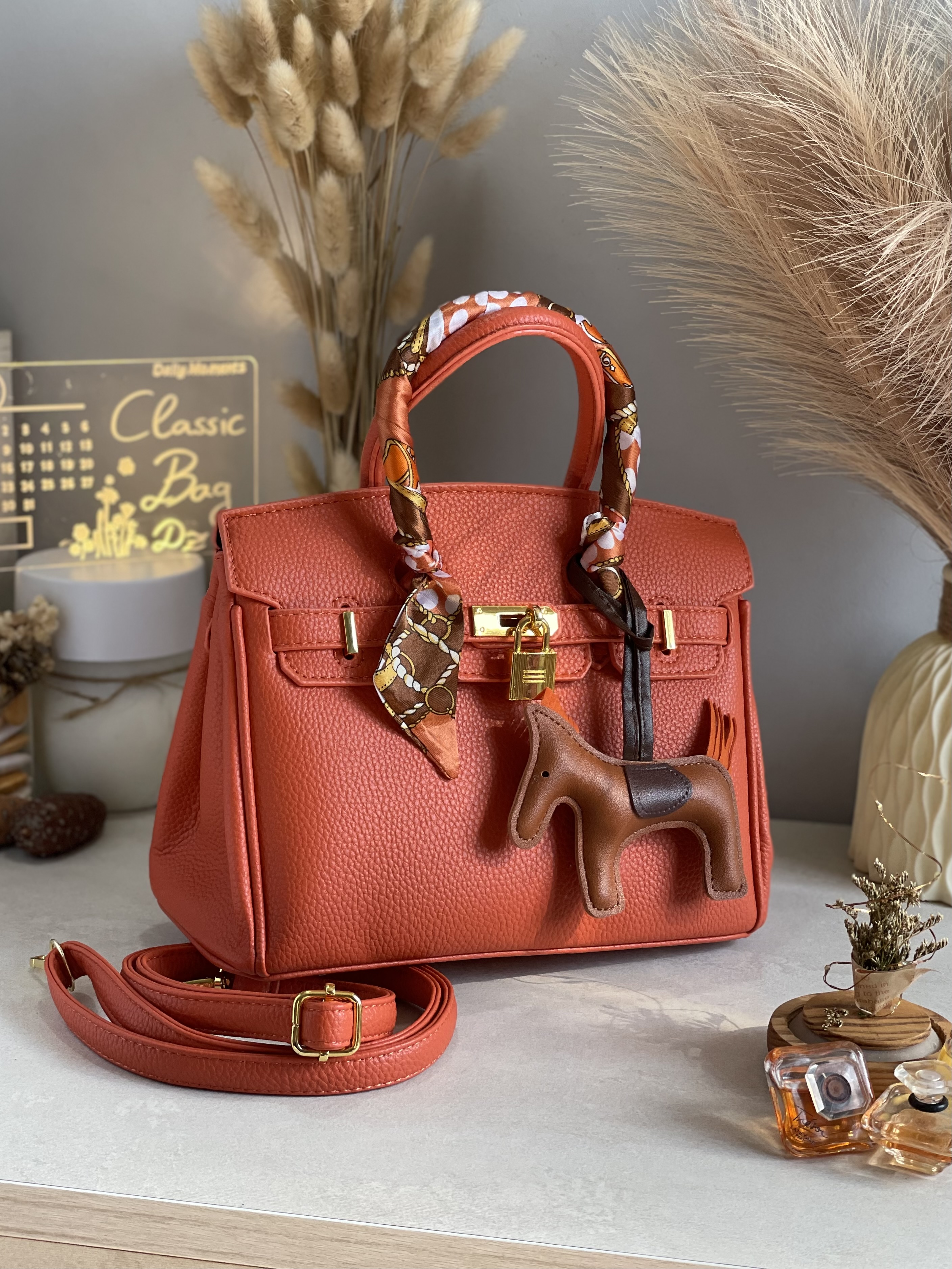 Hermes Birkin 25 cm avec accessoires 