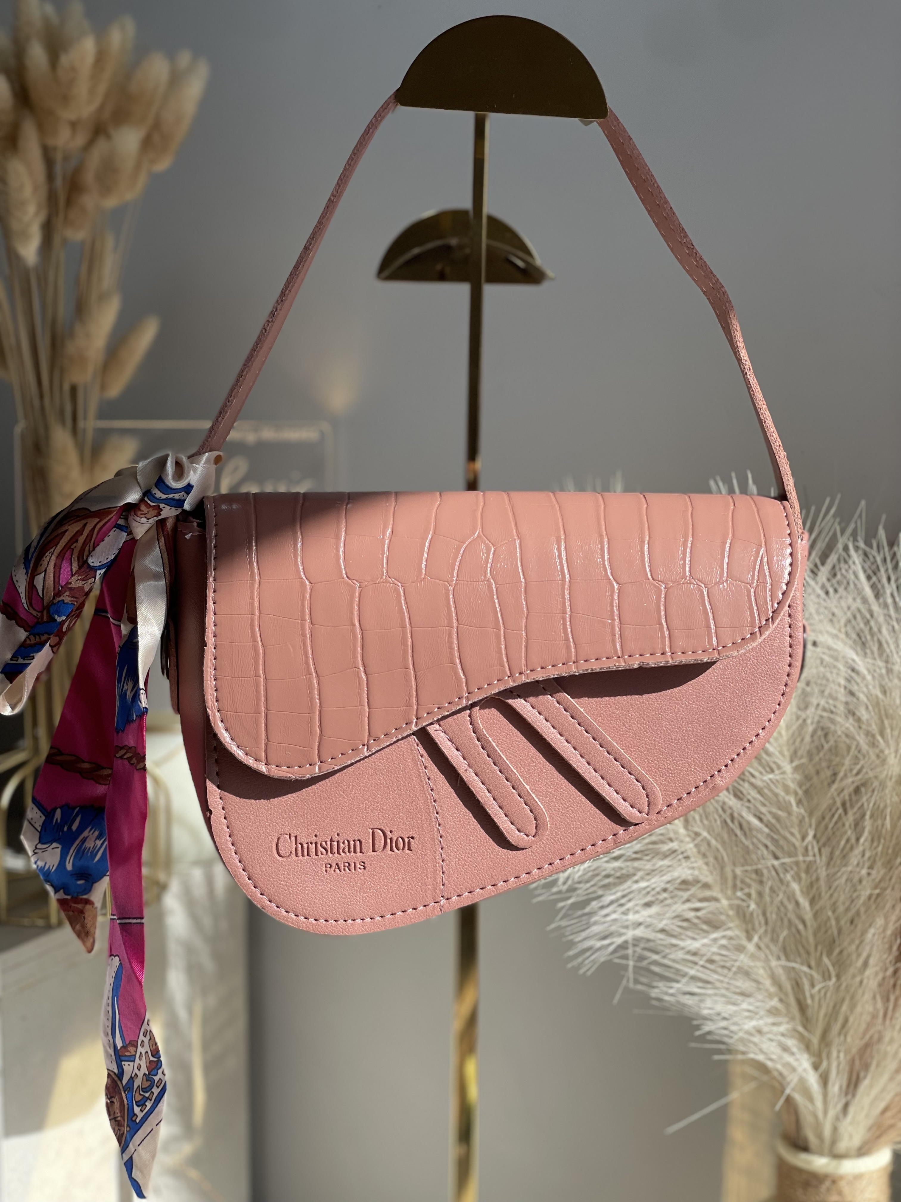 Dior Saddle avec Foulard 