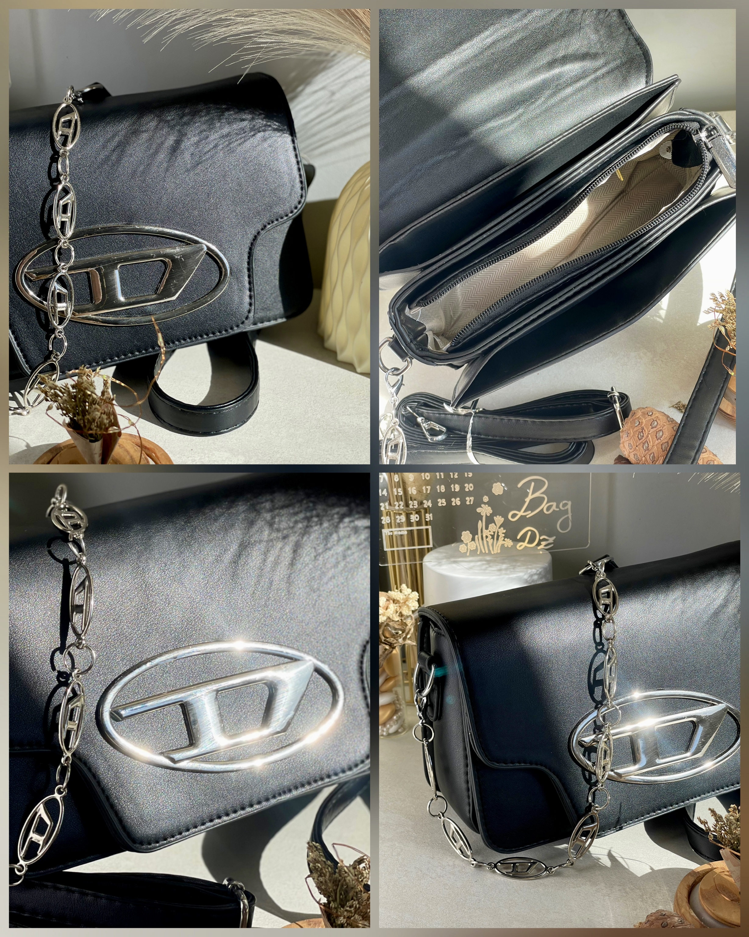 Sac Diesel à 3 Bandoulières 